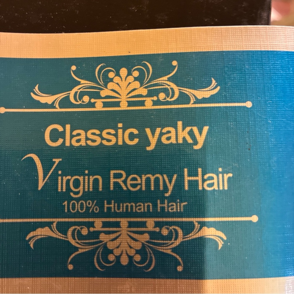Classic Virgin Remy Hair Color 1 black